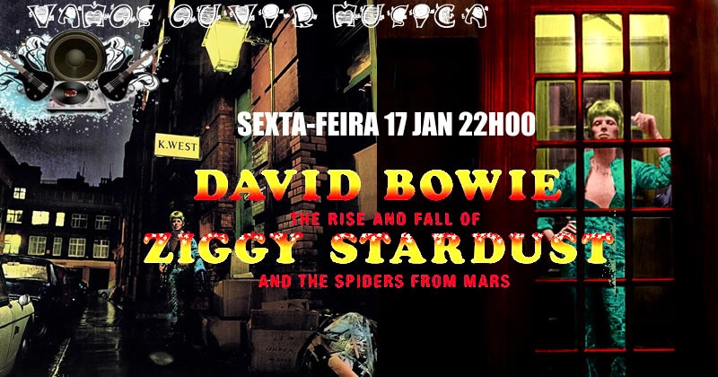 Vamos ouvir música " Ziggy Stardust" de David Bowie