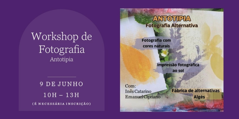 Workshop de Fotografia-Antotipia
