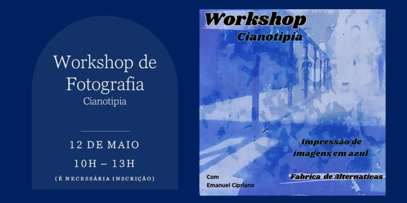Workshop de Fotografia-Cianotipia